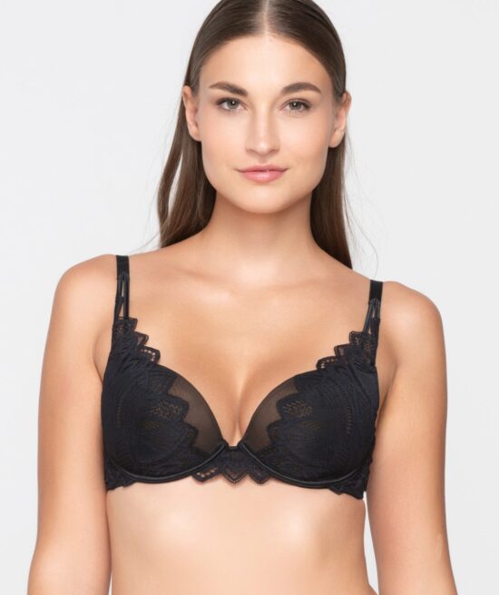 Sylvie 16700 push up black close cut